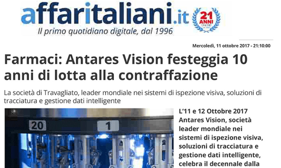 Pubblicazioni [37] - Antares Vision Group